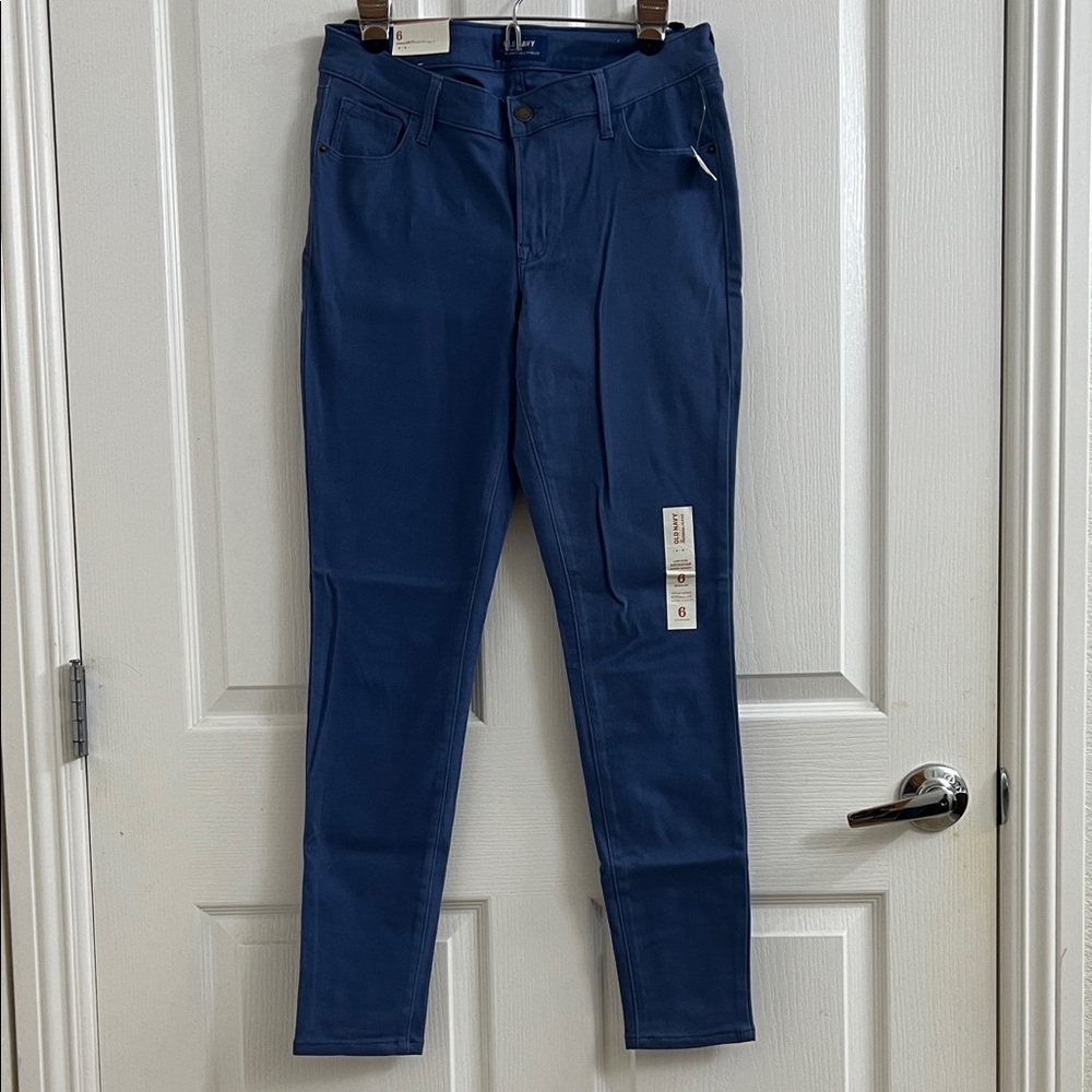 Old Navy Women's Blue Skinny Jeans